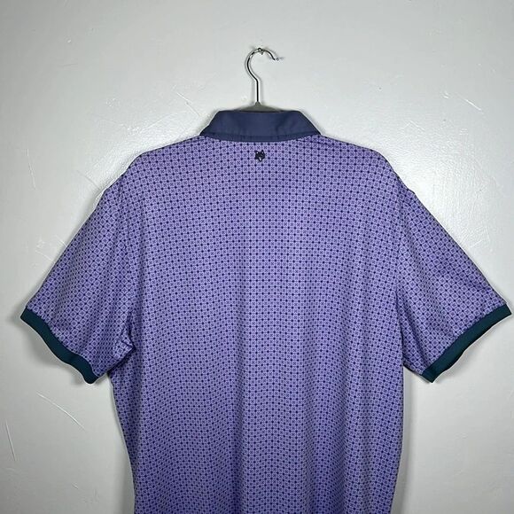Greyson Golf Polo Shirt Top Purple Sunburst Size XL Embroidered E - Picture 14 of 16